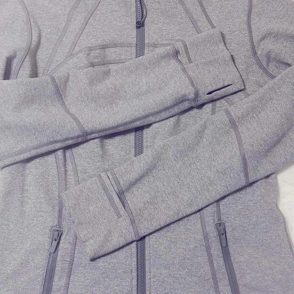 Lululemon Athletica Define Jacket Grey Size 12 - Picture 7 of 7
